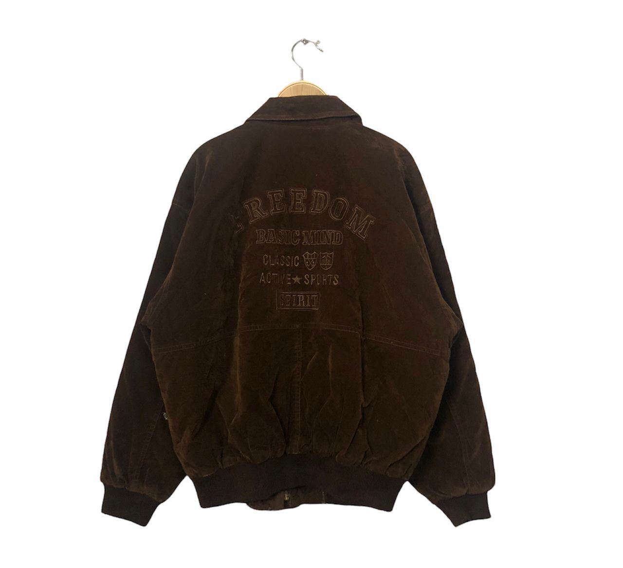 Japanese Brand Vtg Mad Station Embroidery Big Logo Zipper Up Bomber Jacket Size US XL / EU 56 / 4 - 8 Thumbnail
