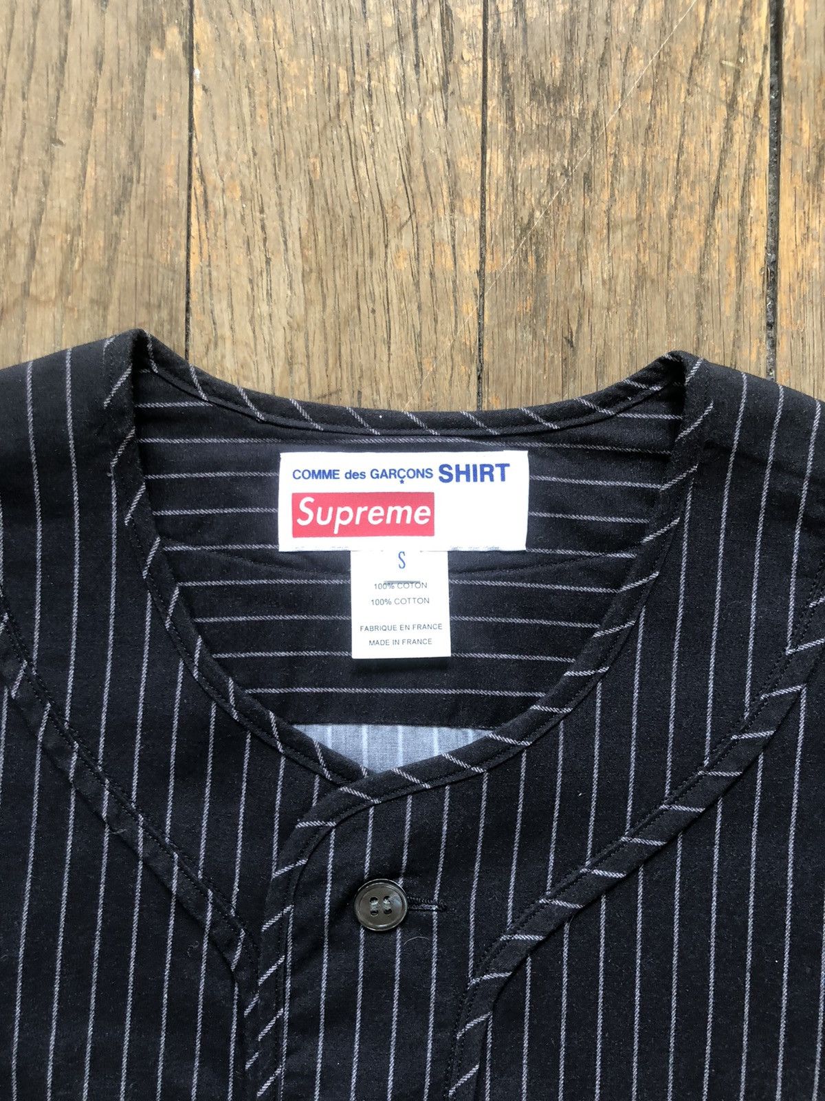Comme des Garcons CDG x Supreme Shirt Size US S / EU 44-46 / 1 - 3 Thumbnail