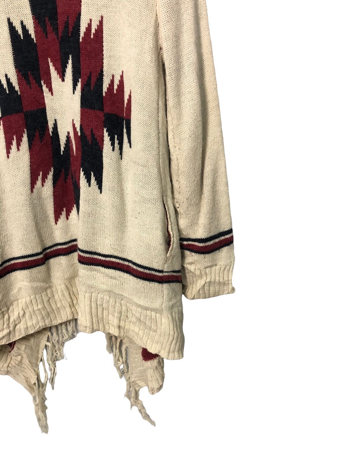 Aran Isles Knitwear vintage Anap Mumpu Big Logo Navajo Knitwear Cardigan Size US M / EU 48-50 / 2 - 8 Thumbnail