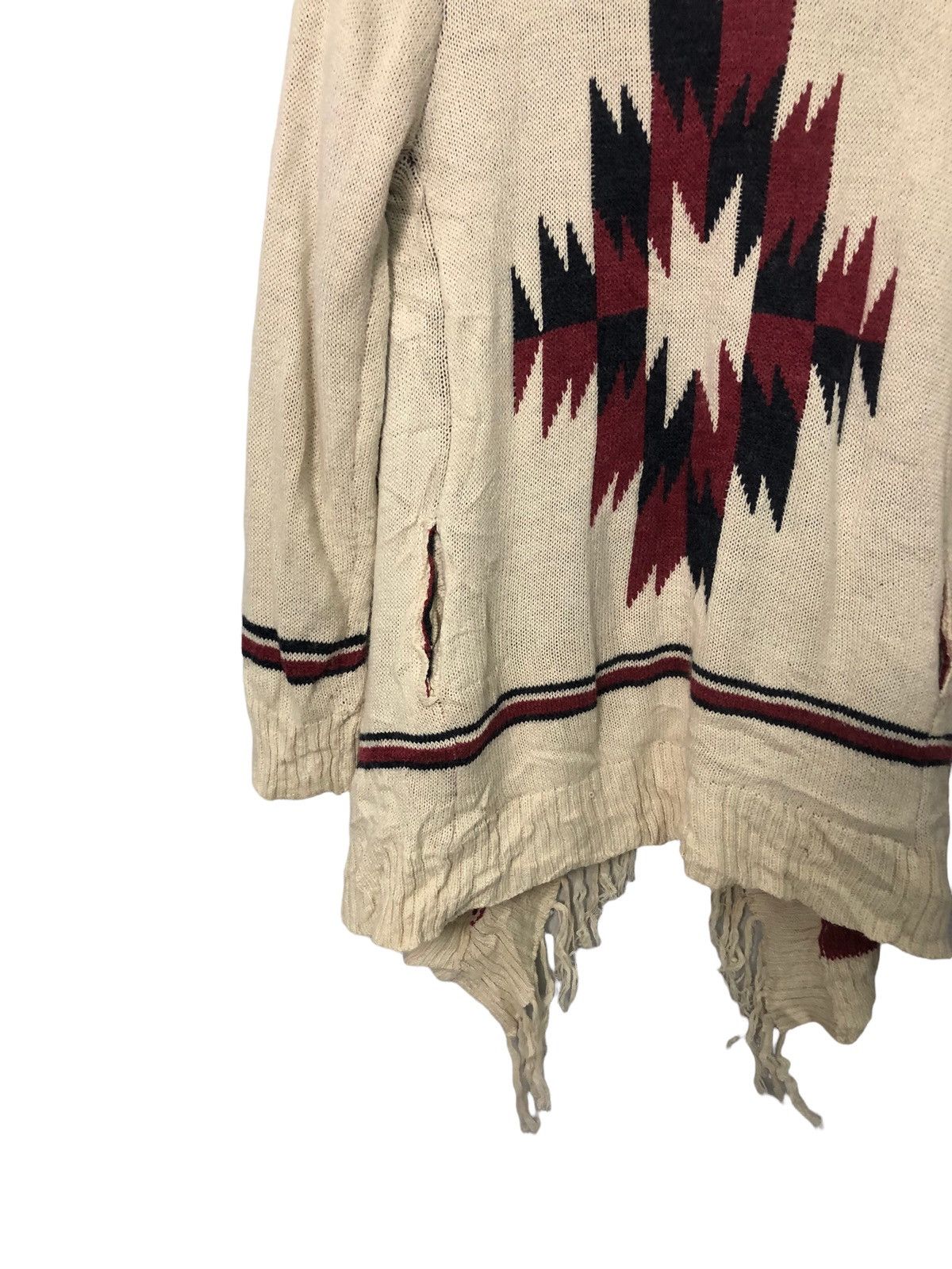Aran Isles Knitwear vintage Anap Mumpu Big Logo Navajo Knitwear Cardigan Size US M / EU 48-50 / 2 - 9 Thumbnail