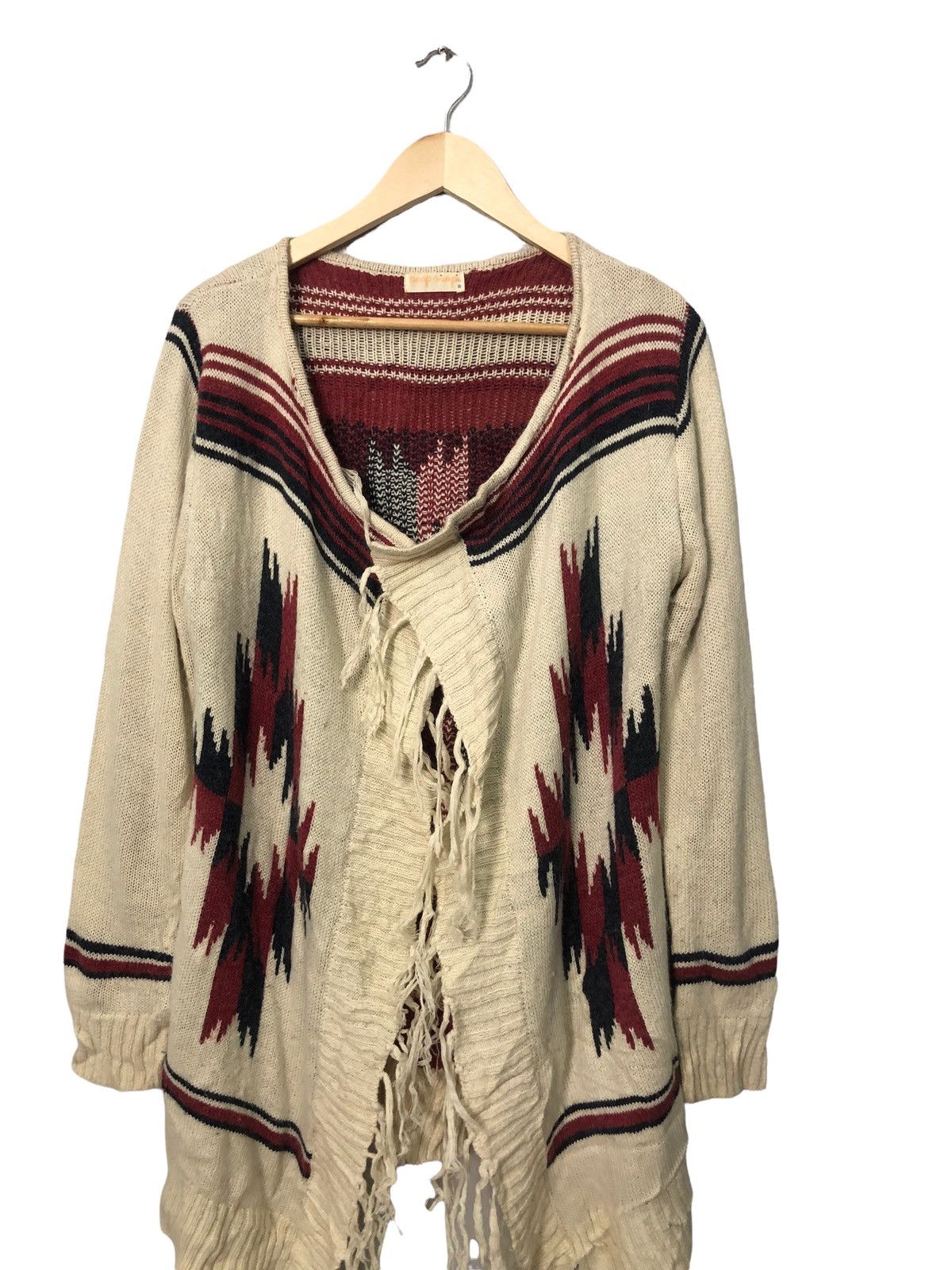 Aran Isles Knitwear vintage Anap Mumpu Big Logo Navajo Knitwear Cardigan Size US M / EU 48-50 / 2 - 5 Thumbnail