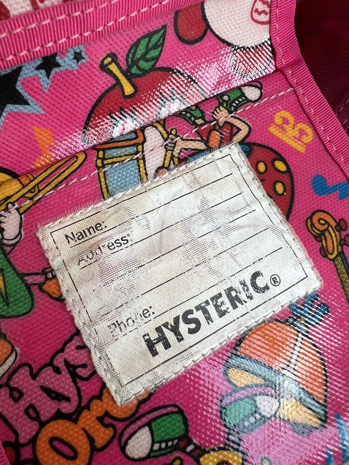Hysteric Glamour GRAIL🔥OG Hysteric Glamour Mini "Orchestra" Fanny Small Bag Size ONE SIZE - 6 Thumbnail