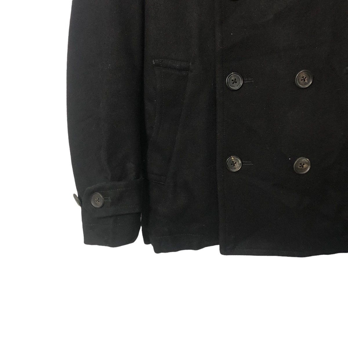 NANO universe × Vintage Vintage Nano Universe Italian Melton Button Ups Coat Jacket Size US M / EU 48-50 / 2 - 3 Thumbnail