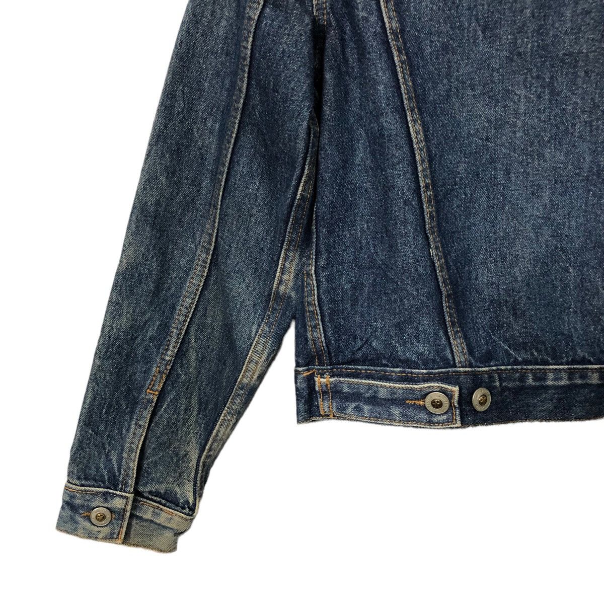 Japanese Brand Vintage Fluid Button Ups Denim Jacket Size S / US 4 / IT 40 - 7 Thumbnail
