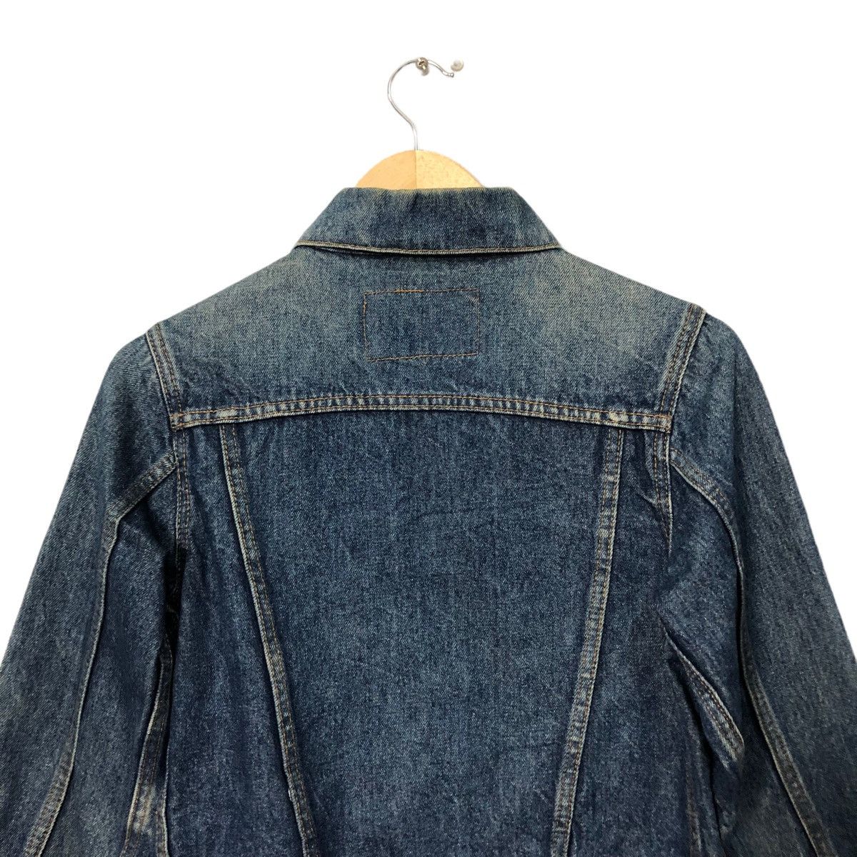 Japanese Brand Vintage Fluid Button Ups Denim Jacket Size S / US 4 / IT 40 - 8 Thumbnail