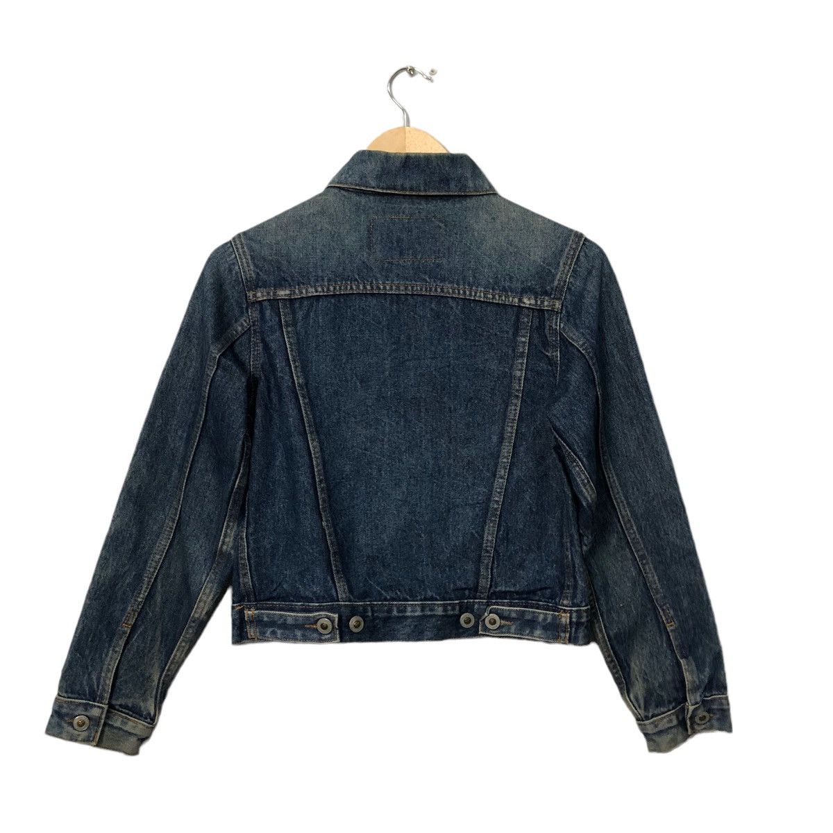 Japanese Brand Vintage Fluid Button Ups Denim Jacket Size S / US 4 / IT 40 - 5 Thumbnail