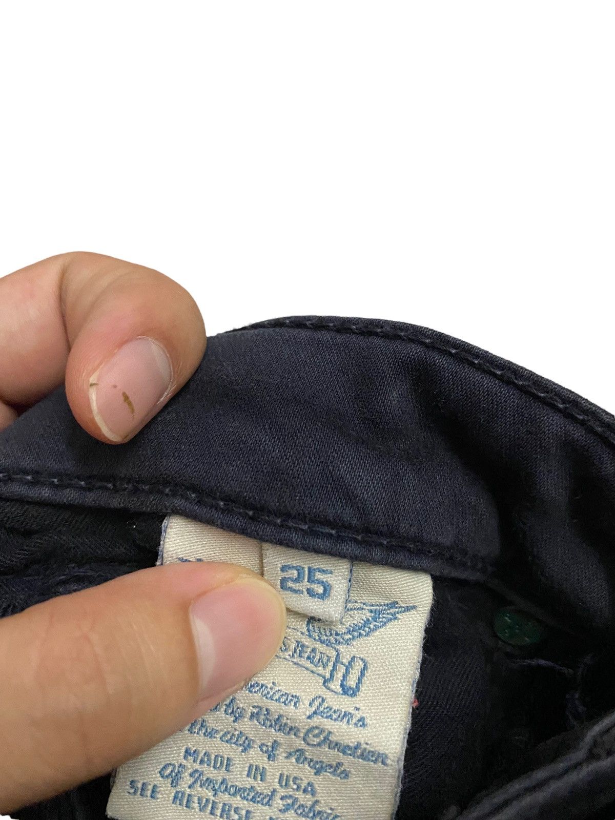 Robins Jeans Rare Robin Jeans made in USA Size 25" / US 0 / IT 36 - 11 Thumbnail