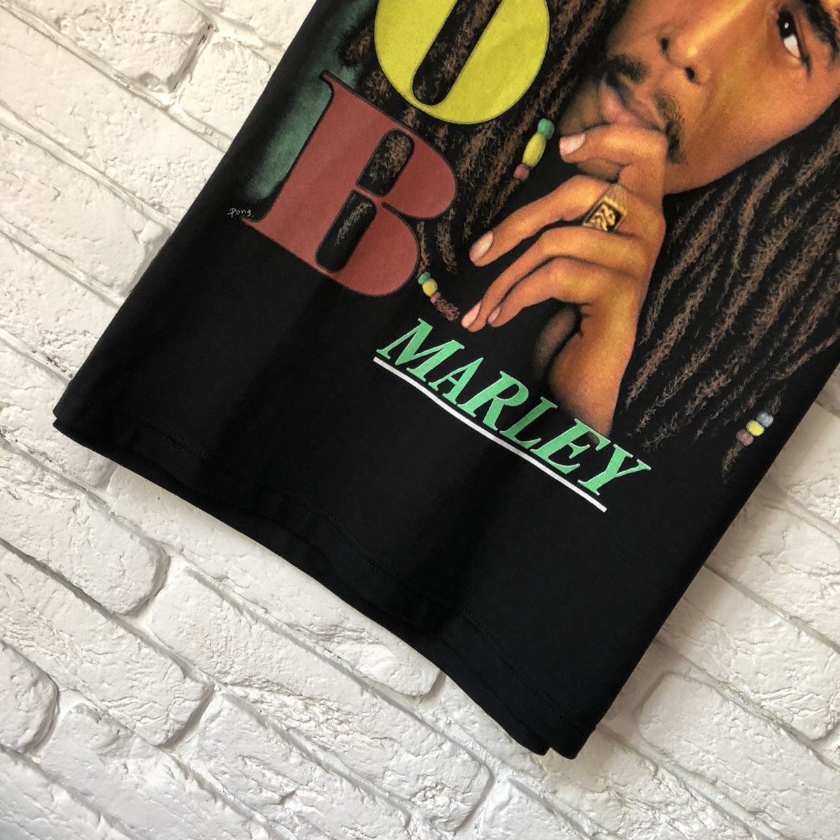 Band Tees Bob Marley vintage tee t shirt Size US L / EU 52-54 / 3 - 3 Thumbnail