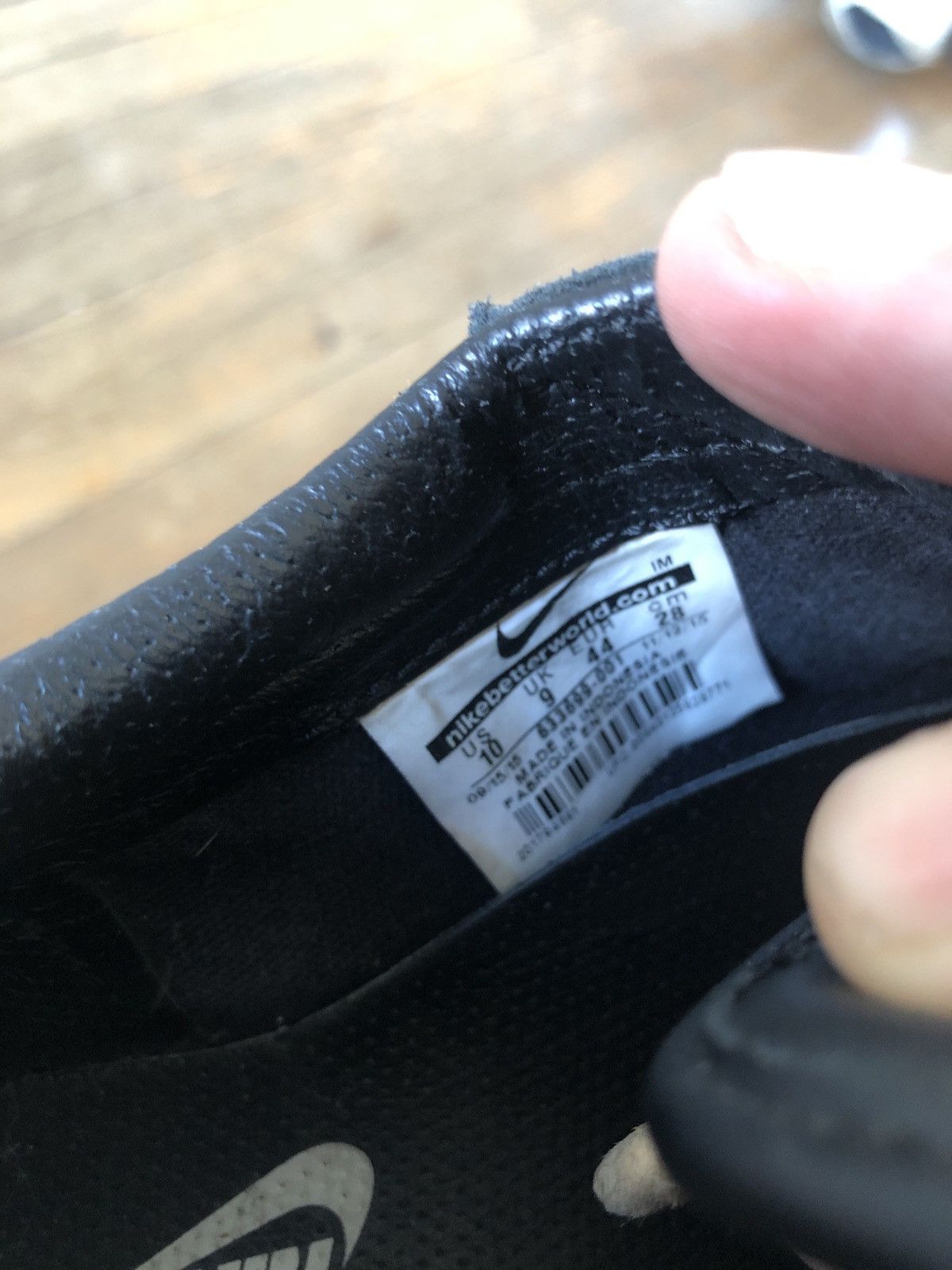 Comme des Garcons Comme des Garcons x Blazer Low Black | Black-White 2016 Size US 10 / EU 43 - 6 Thumbnail