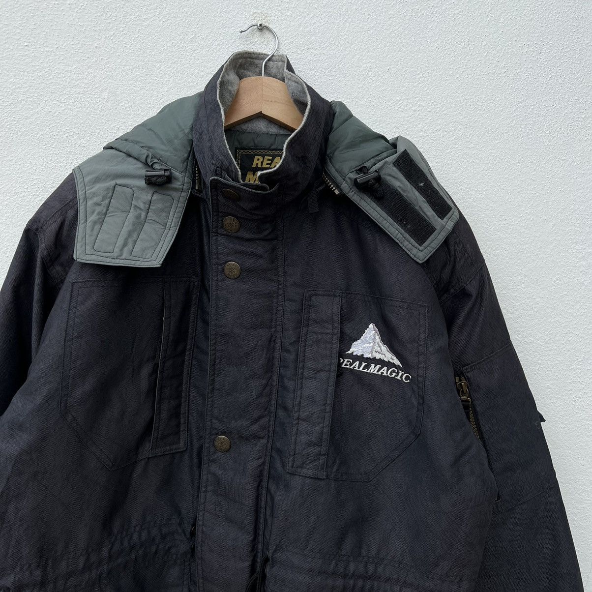 Japanese Brand REAL MAGIC ACTIVE SPORT SKI MULTI POCKET CARGO JACKET Size US M / EU 48-50 / 2 - 3 Thumbnail