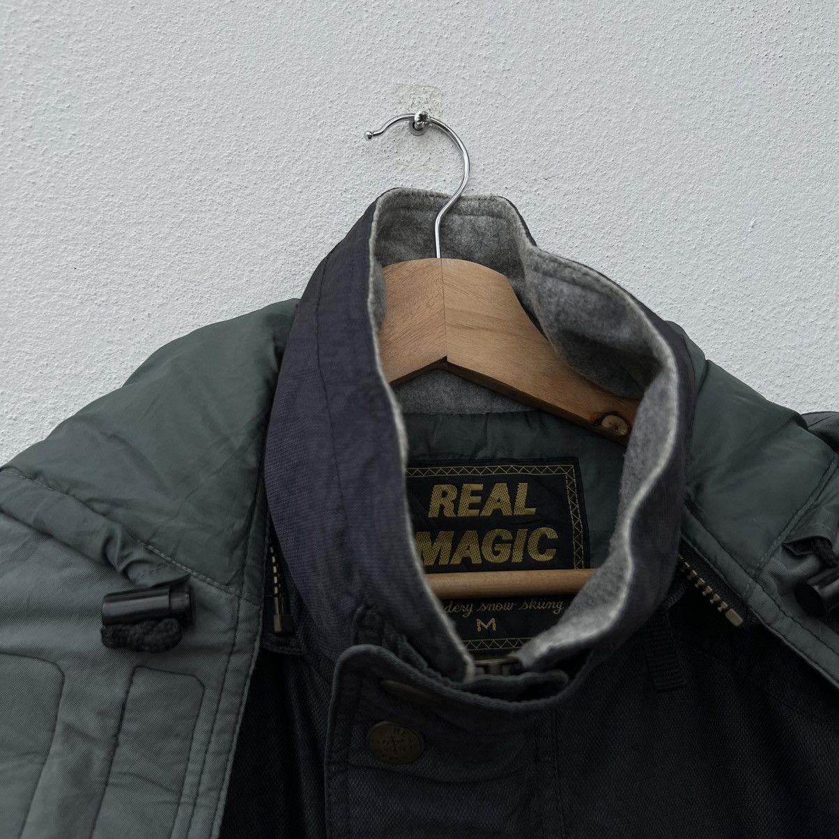 Japanese Brand REAL MAGIC ACTIVE SPORT SKI MULTI POCKET CARGO JACKET Size US M / EU 48-50 / 2 - 8 Thumbnail