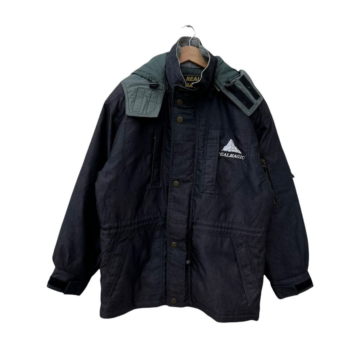 Japanese Brand REAL MAGIC ACTIVE SPORT SKI MULTI POCKET CARGO JACKET Size US M / EU 48-50 / 2 - 1 Thumbnail