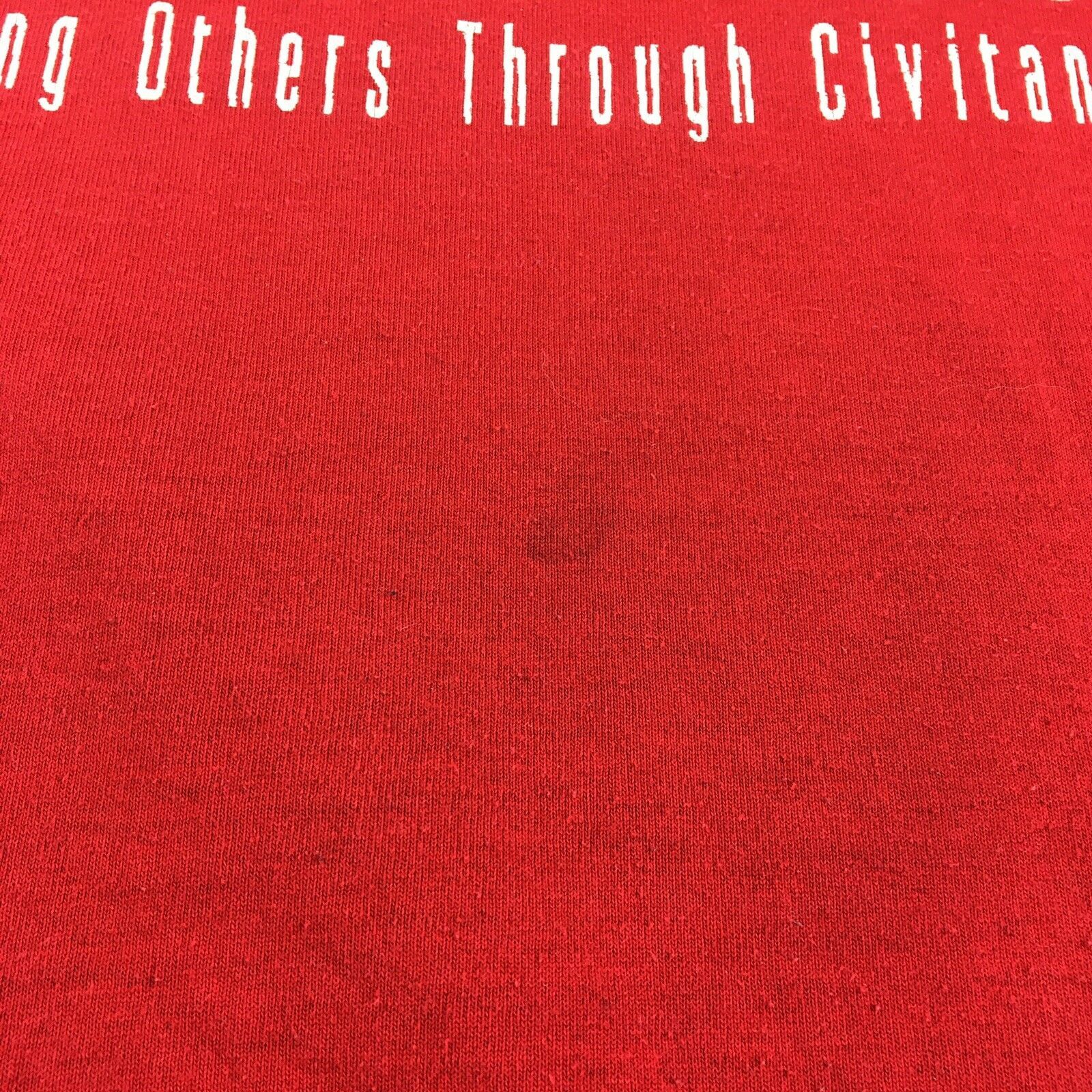 Other × Vintage Vintage 80s Gum Tree Civitan Running Single Stitch T-Shirt Size US M / EU 48-50 / 2 - 3 Thumbnail