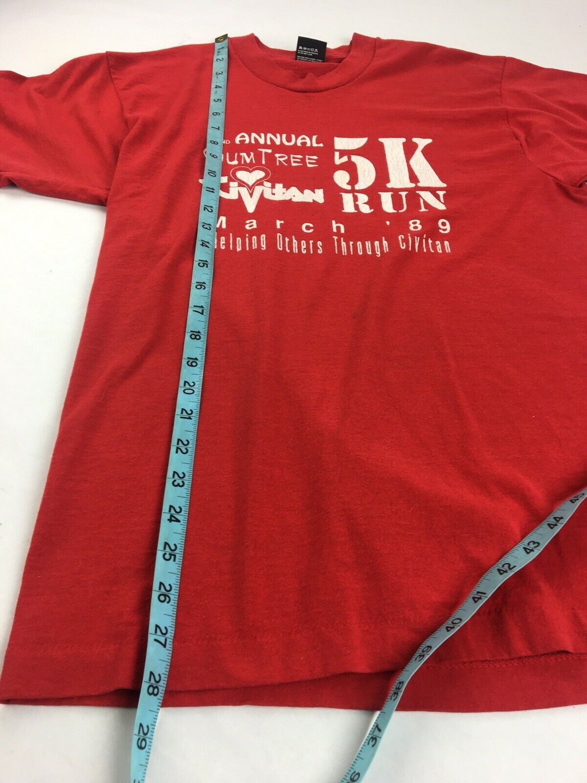 Other × Vintage Vintage 80s Gum Tree Civitan Running Single Stitch T-Shirt Size US M / EU 48-50 / 2 - 9 Thumbnail