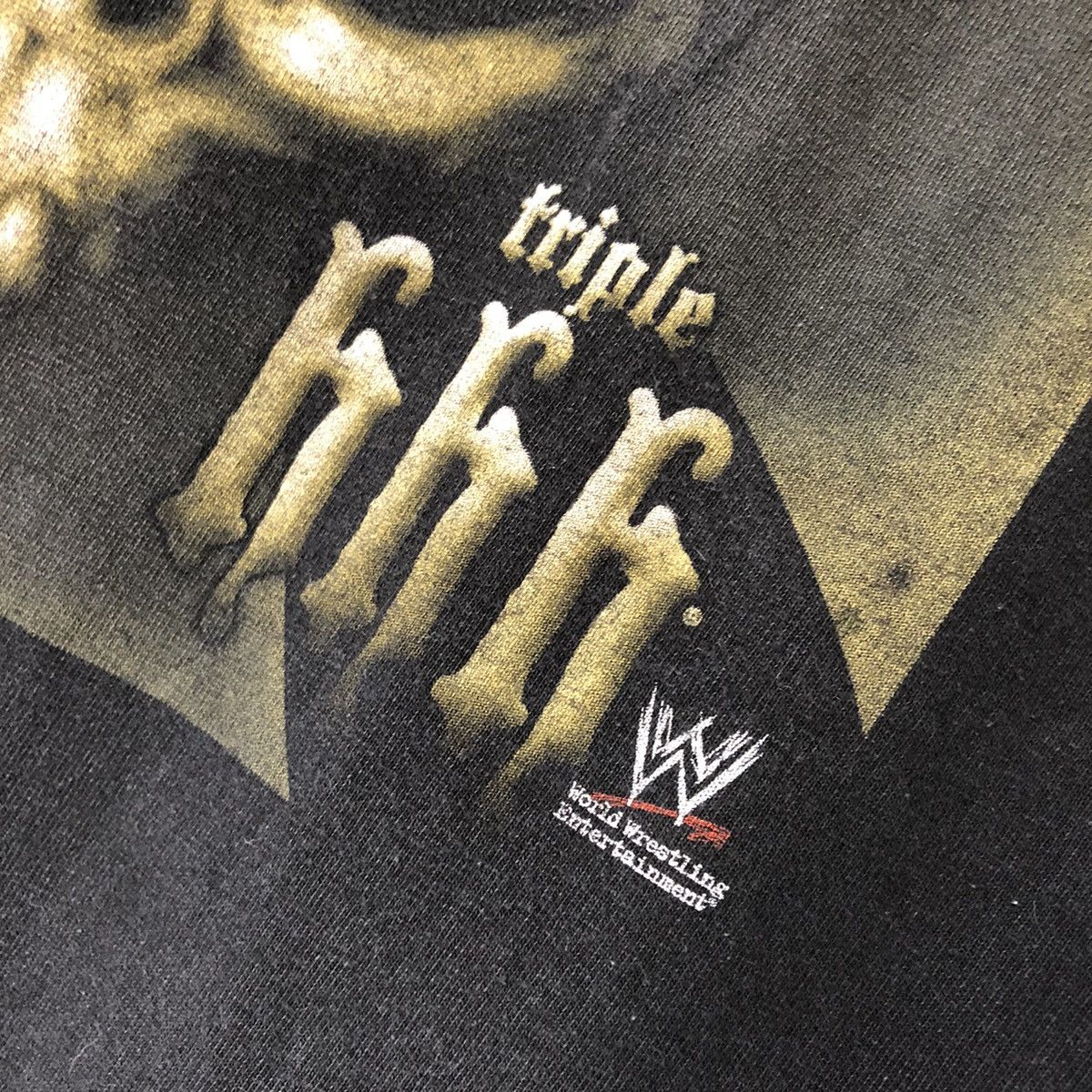 WWE Triple h hhh 2002 vintage tee t shirt Size US L / EU 52-54 / 3 - 3 Thumbnail
