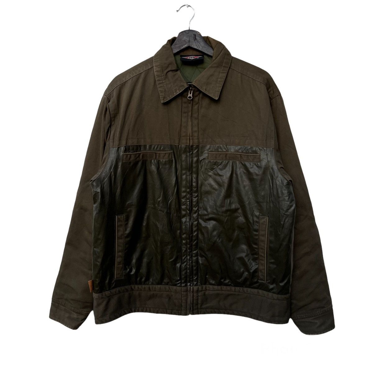 Japanese Brand VINTAGE BEAR SURVIVAL JACKET LEATHER MULTI POCKET Size US M / EU 48-50 / 2 - 1 Thumbnail