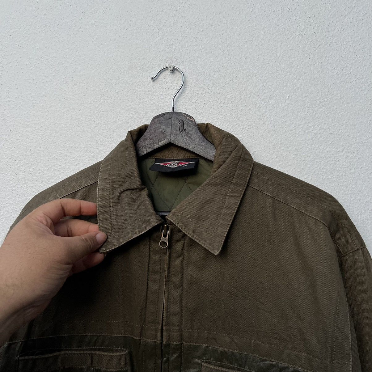 Japanese Brand VINTAGE BEAR SURVIVAL JACKET LEATHER MULTI POCKET Size US M / EU 48-50 / 2 - 6 Thumbnail