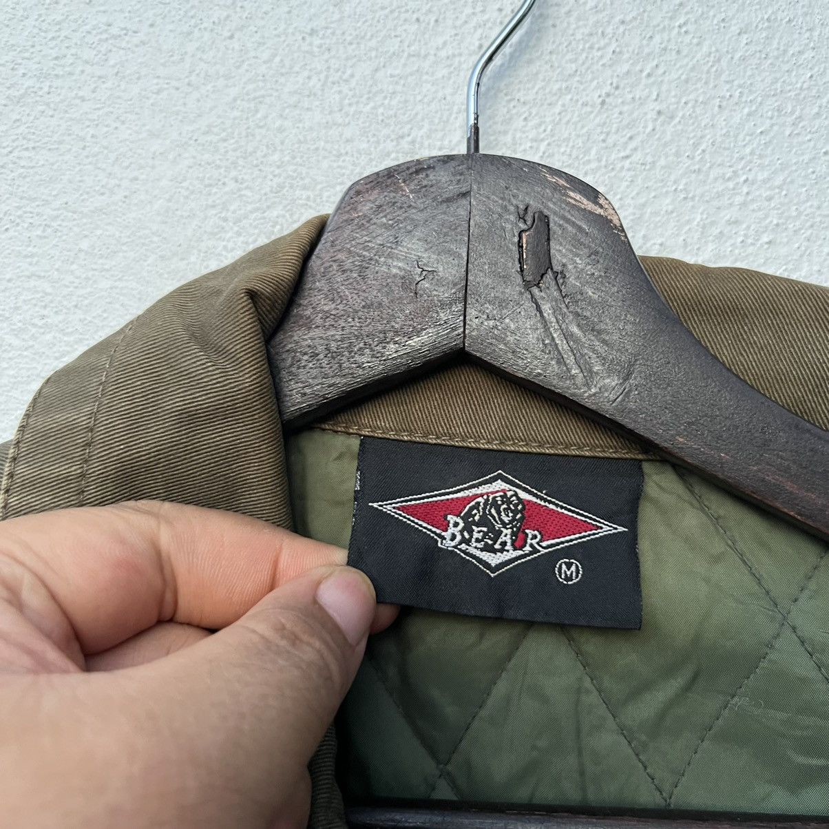 Japanese Brand VINTAGE BEAR SURVIVAL JACKET LEATHER MULTI POCKET Size US M / EU 48-50 / 2 - 14 Thumbnail