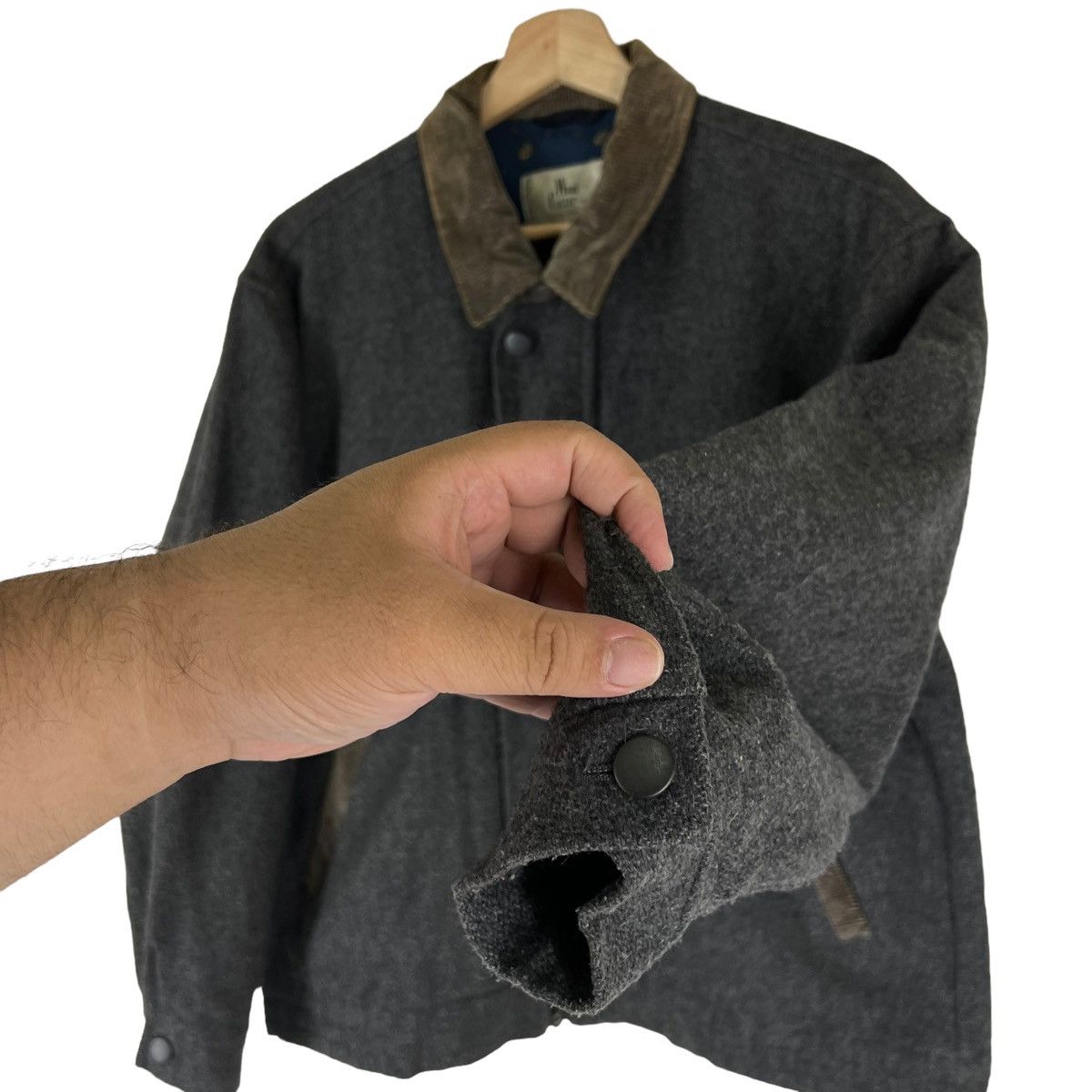 Japanese Brand VINTAGE BOMBER JACKET WOOD CUTTER ISSEY MIYAKE MA-1 DESIGN Size US M / EU 48-50 / 2 - 6 Thumbnail