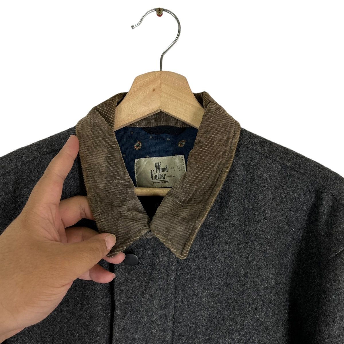 Japanese Brand VINTAGE BOMBER JACKET WOOD CUTTER ISSEY MIYAKE MA-1 DESIGN Size US M / EU 48-50 / 2 - 5 Thumbnail