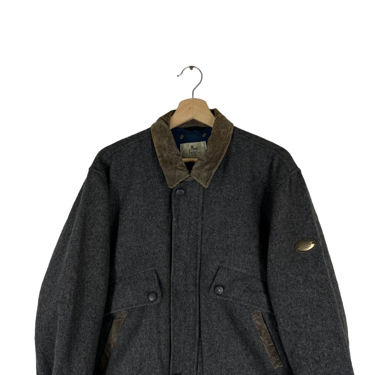 Japanese Brand VINTAGE BOMBER JACKET WOOD CUTTER ISSEY MIYAKE MA-1 DESIGN Size US M / EU 48-50 / 2 - 3 Thumbnail