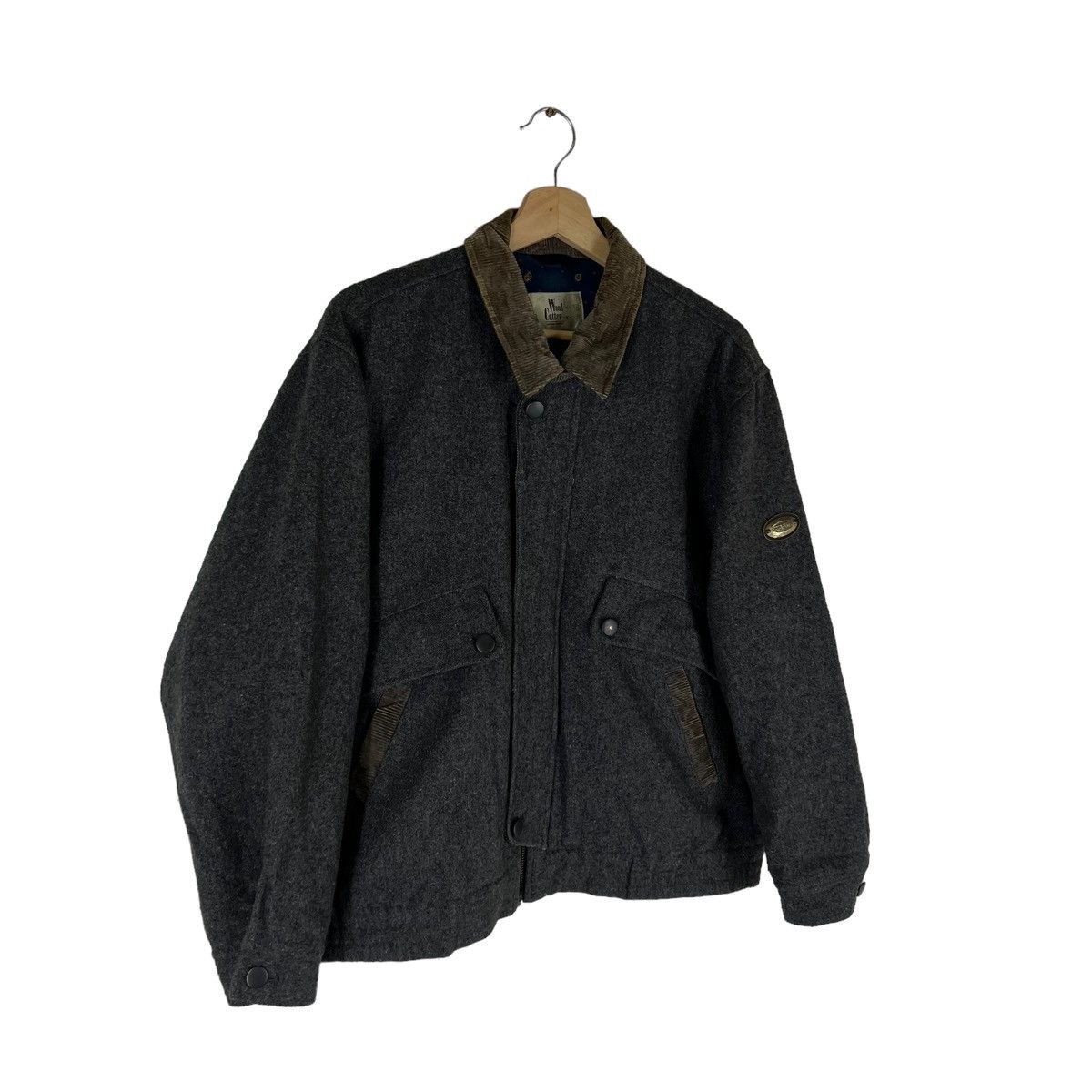 Japanese Brand VINTAGE BOMBER JACKET WOOD CUTTER ISSEY MIYAKE MA-1 DESIGN Size US M / EU 48-50 / 2 - 2 Thumbnail