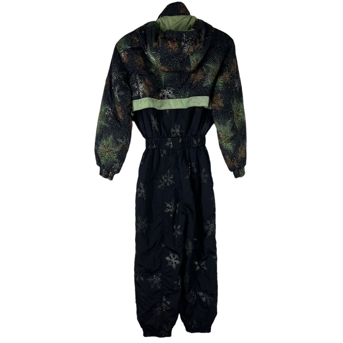 Japanese Brand VINTAGE SKI JACKET OVERALL SILKY WAY OVERPRINT DOT Size US 26 / EU 42 - 10 Thumbnail