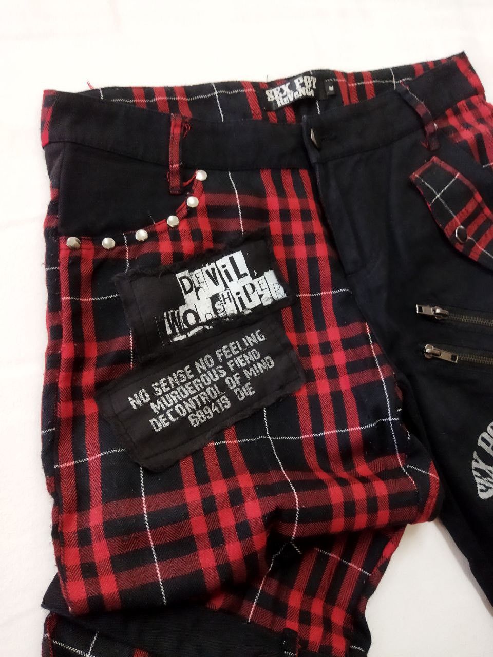 Seditionaries Vintage Japanese Sex Pot Revenge Bondage Pants Size US 30 / EU 46 - 10 Thumbnail