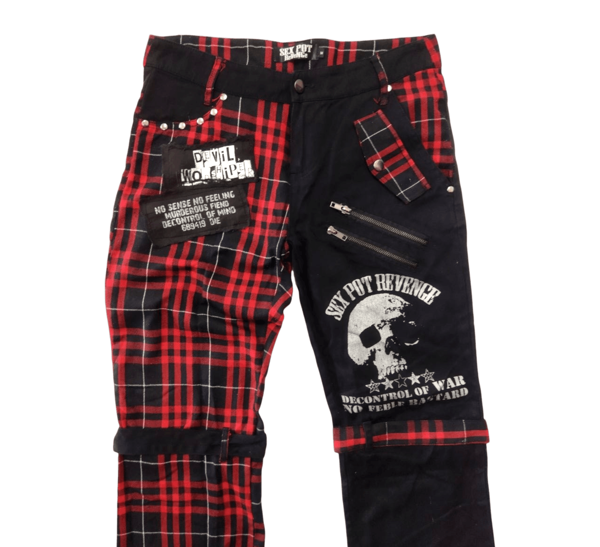 Seditionaries Vintage Japanese Sex Pot Revenge Bondage Pants Size US 30 / EU 46 - 2 Thumbnail