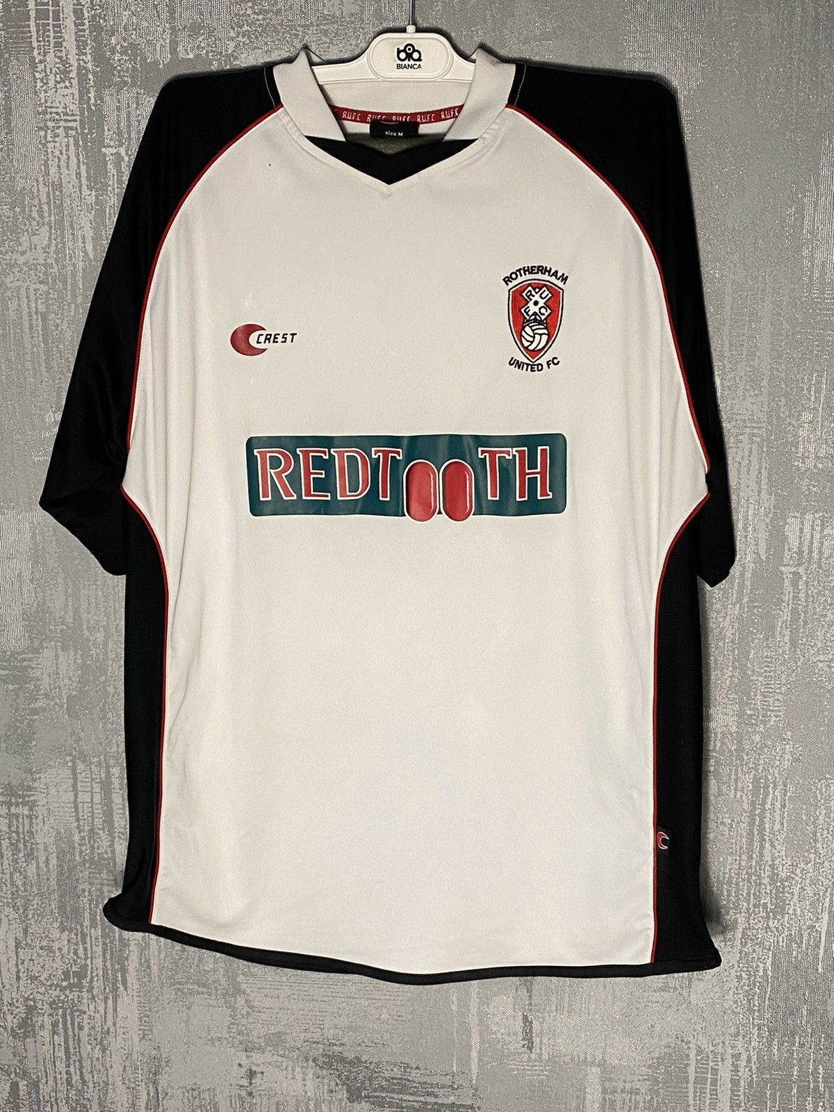 Vintage 2007 2008 Vintage Rotherham United Football Soccer Jersey Size US M / EU 48-50 / 2 - 1 Thumbnail