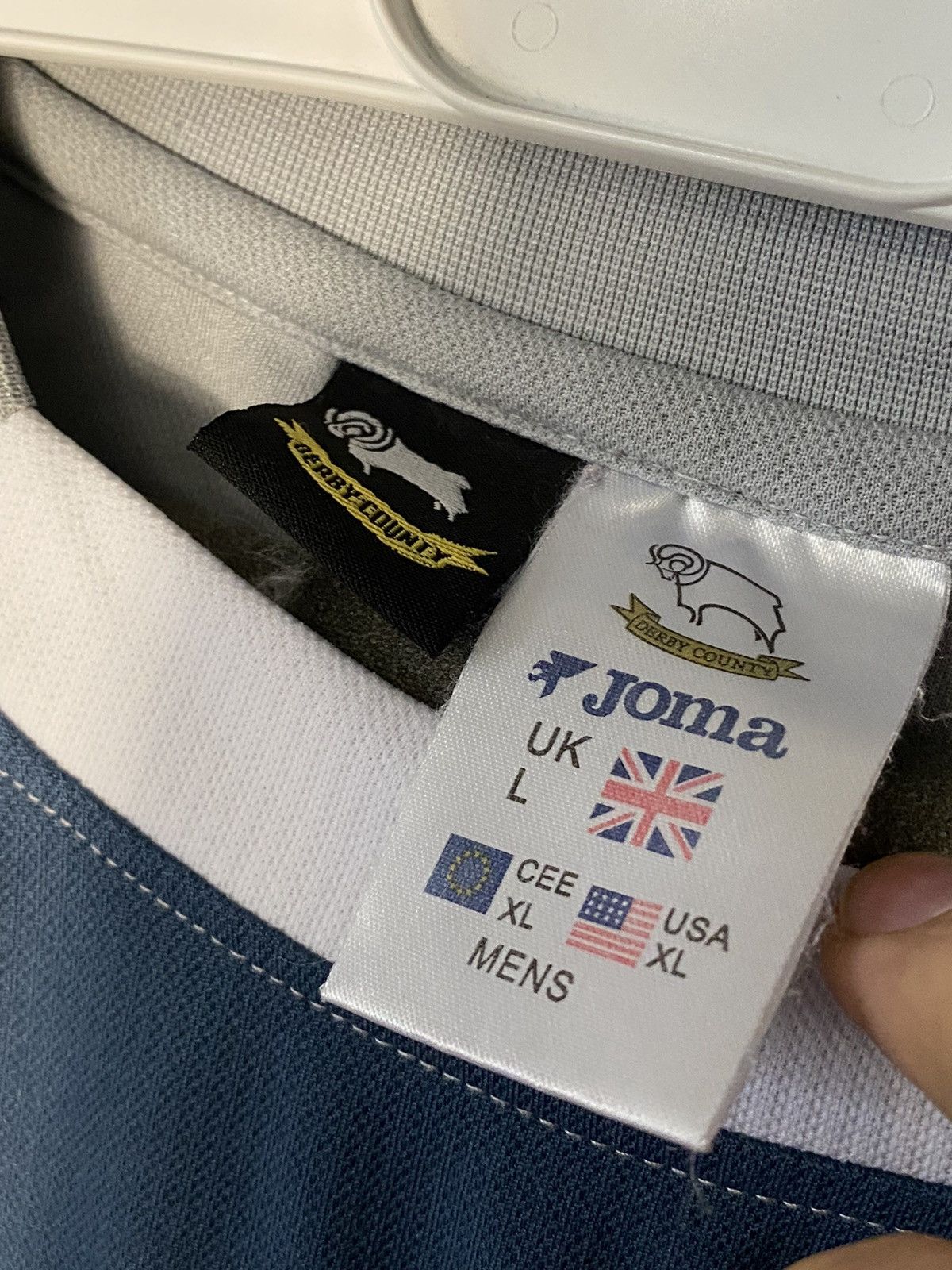 Joma × Vintage Vintage 2003 Derby county Joma Soccer Jersey Third Size US L / EU 52-54 / 3 - 3 Thumbnail