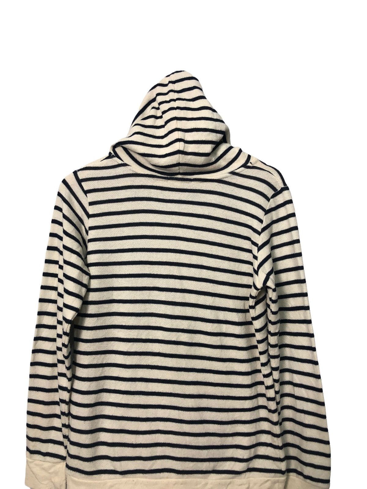 Japanese Brand Vintage Tip Top Big Logo Striped Hoodie Sweatshirt Size US S / EU 44-46 / 1 - 8 Thumbnail