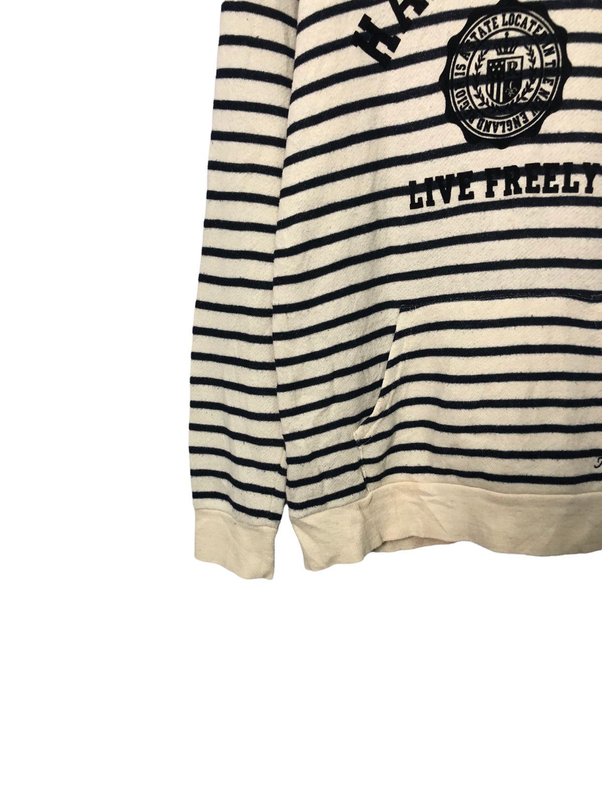 Japanese Brand Vintage Tip Top Big Logo Striped Hoodie Sweatshirt Size US S / EU 44-46 / 1 - 3 Thumbnail