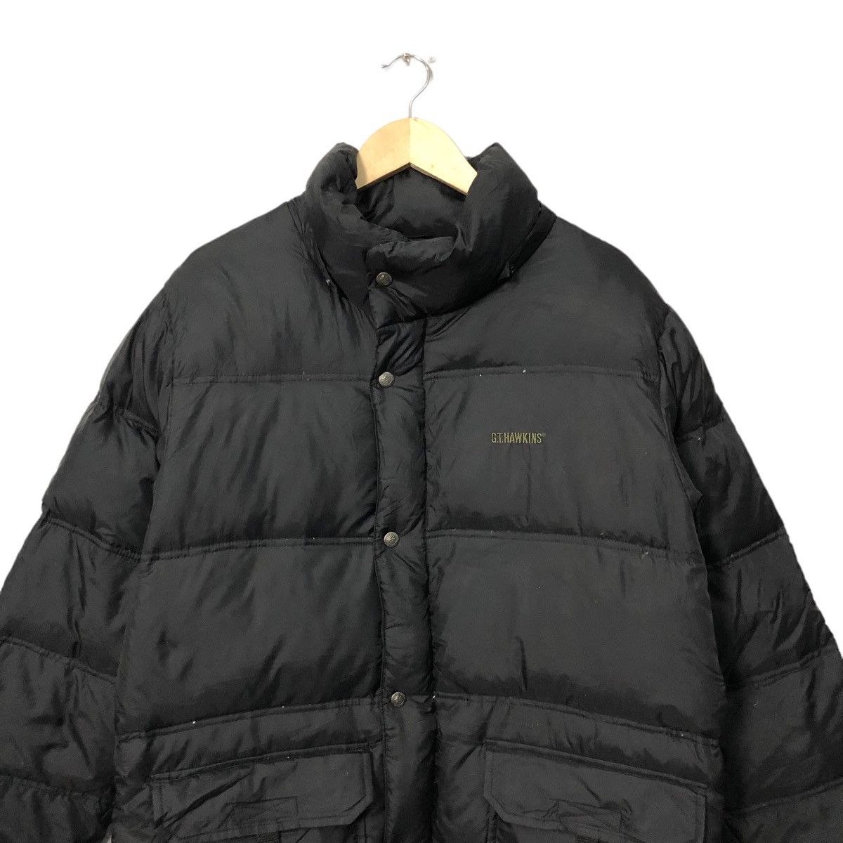 Vintage Vintage GT Hawkins Zipper Ups Puffer Jacket Size US L / EU 52-54 / 3 - 4 Thumbnail
