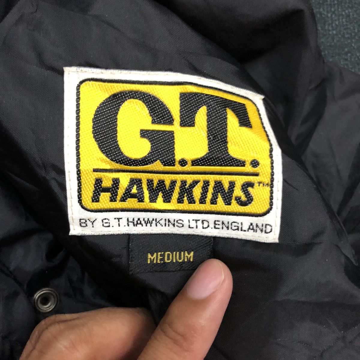 Vintage Vintage GT Hawkins Zipper Ups Puffer Jacket Size US L / EU 52-54 / 3 - 10 Thumbnail