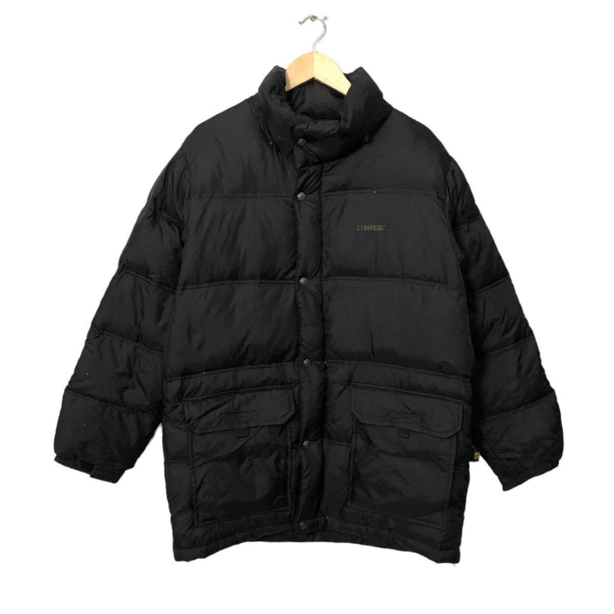 Vintage GT Hawkins Zipper Ups Puffer Jacket
