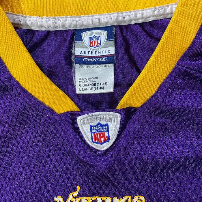 Reebok Y2K Minnesota Vikings Adrian Peterson NFL Jersey. #28. Tagged As A Youth XL