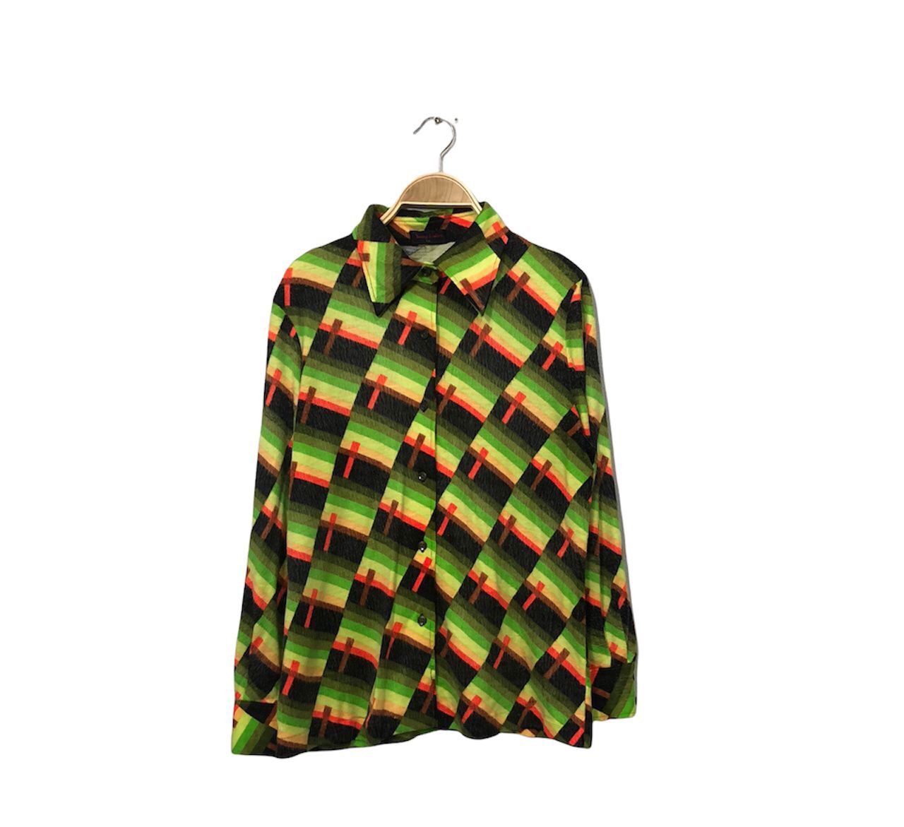 Japanese Brand Vintage Young Ladies Button Ups Long Sleeve Shirt Size M / US 6-8 / IT 42-44 - 1 Thumbnail