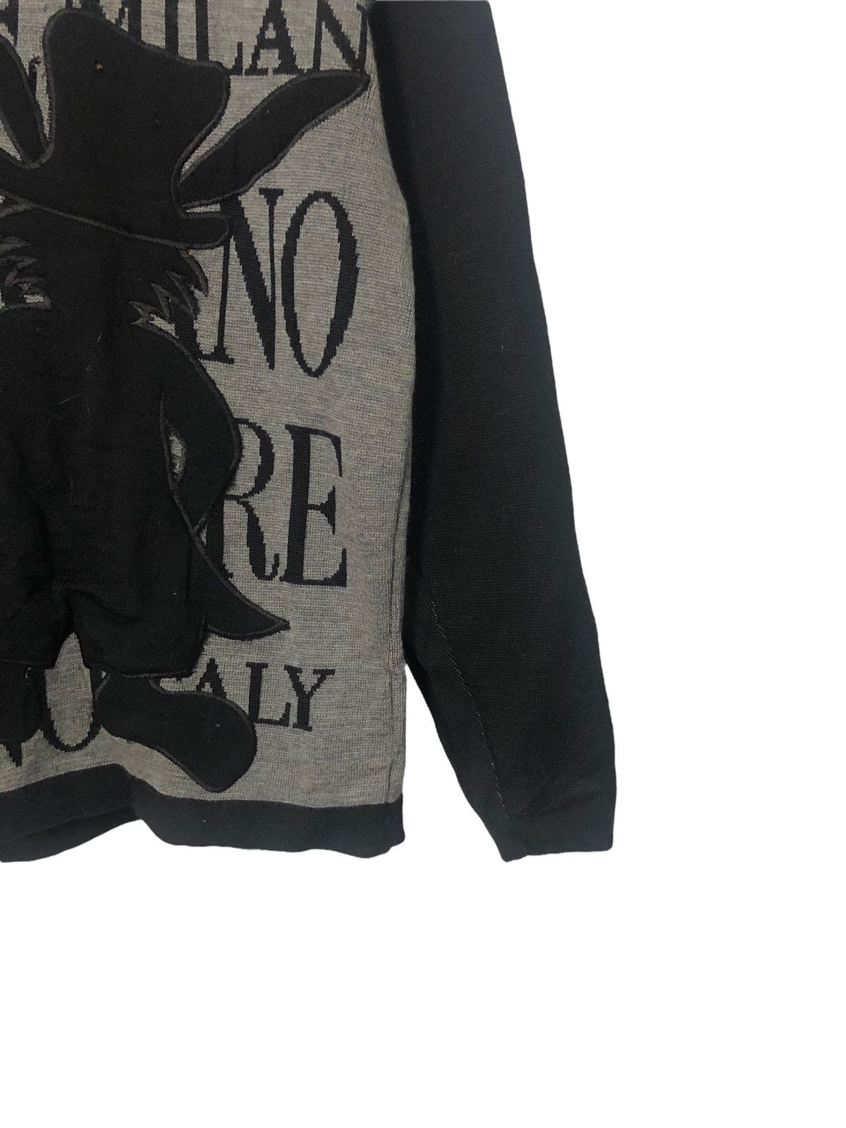 Andreluciano Vintage Andreluciano Embroidery Big Logo Knitwear Sweater Size US M / EU 48-50 / 2 - 2 Thumbnail