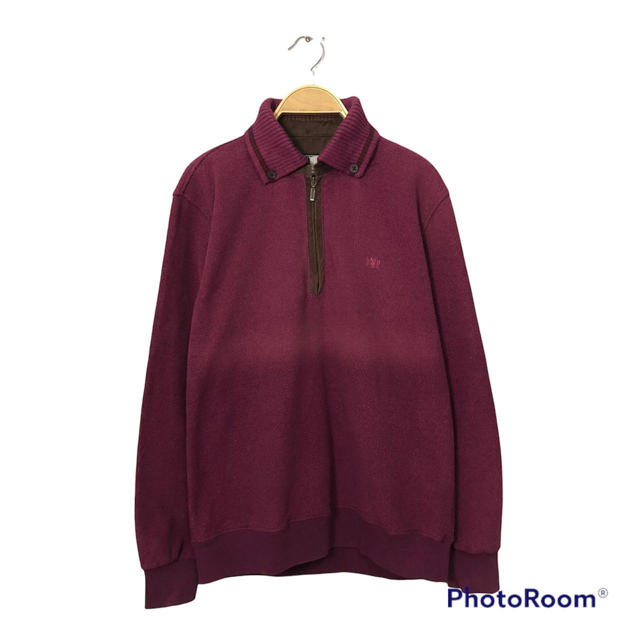 image of Faded Glory x Playboy Vintage Vip Playboy Collection Faded Sweatshirt in Purple, Men's (Size Medium