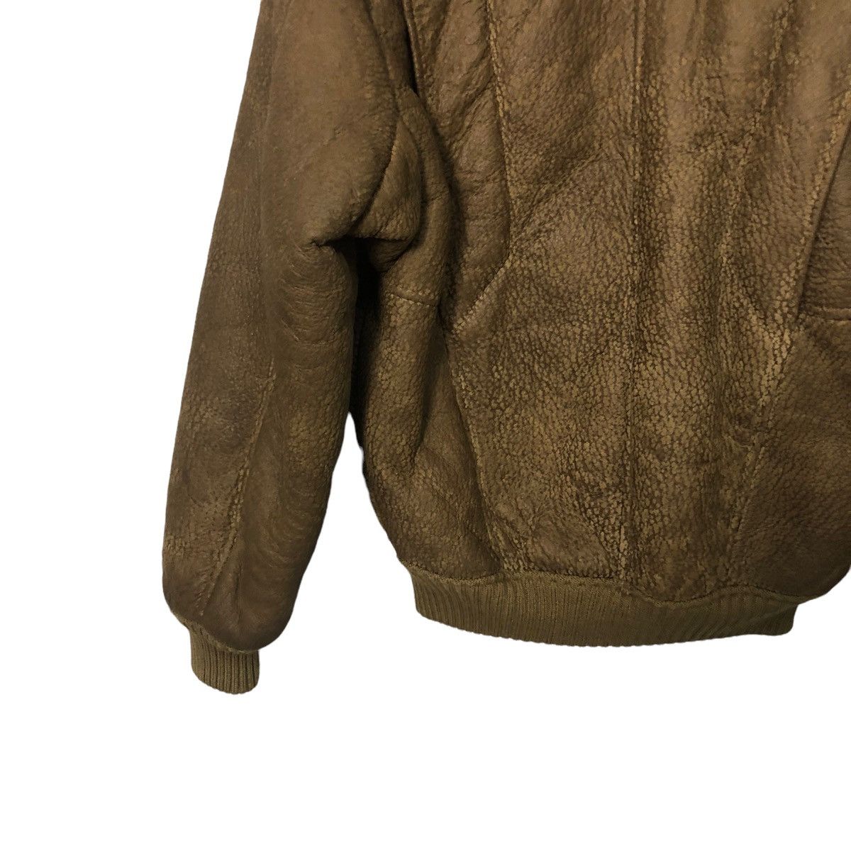 Leather Vintage GL Bowron Sheepskin Wool N Suede Made in New Zealand Size US M / EU 48-50 / 2 - 8 Thumbnail