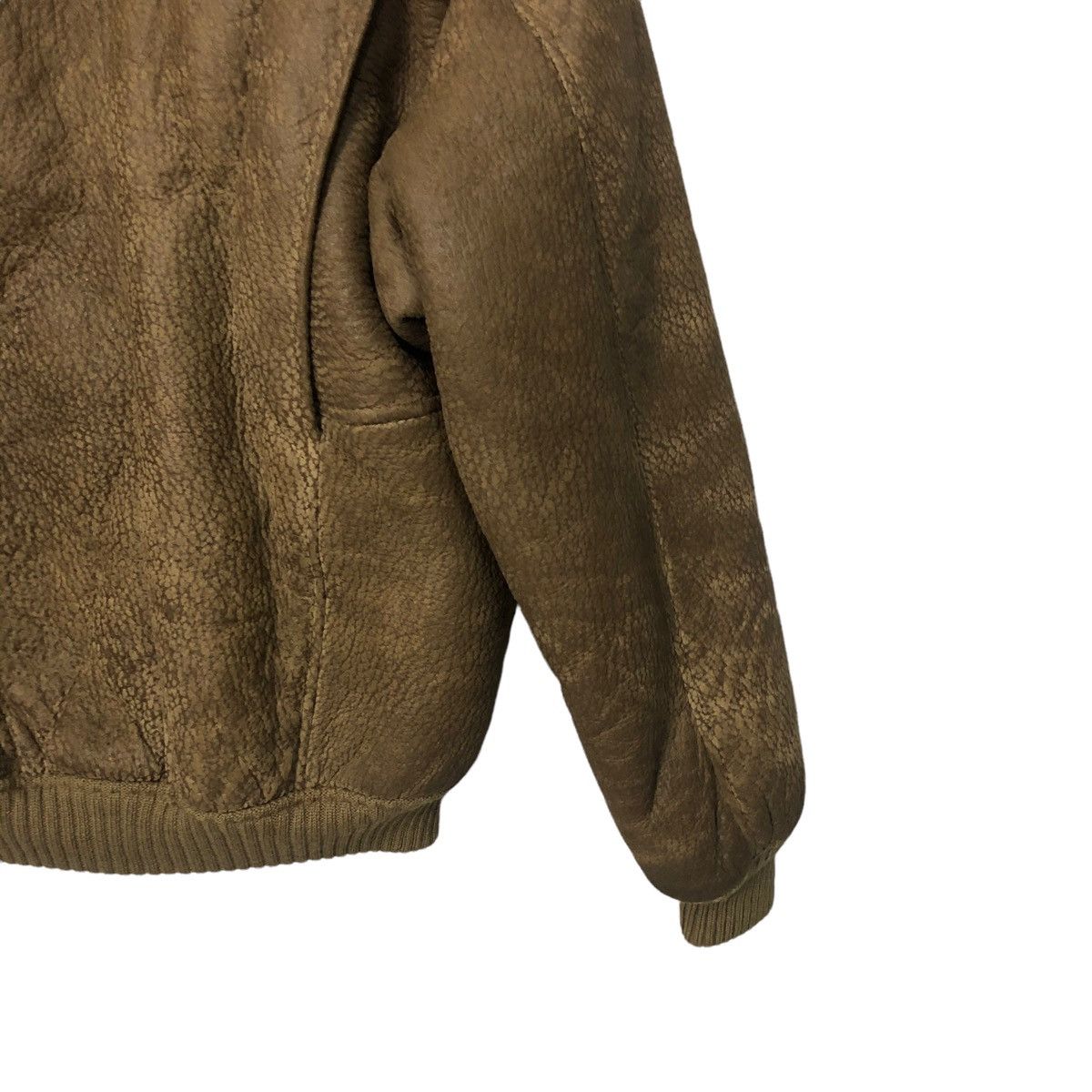 Leather Vintage GL Bowron Sheepskin Wool N Suede Made in New Zealand Size US M / EU 48-50 / 2 - 7 Thumbnail