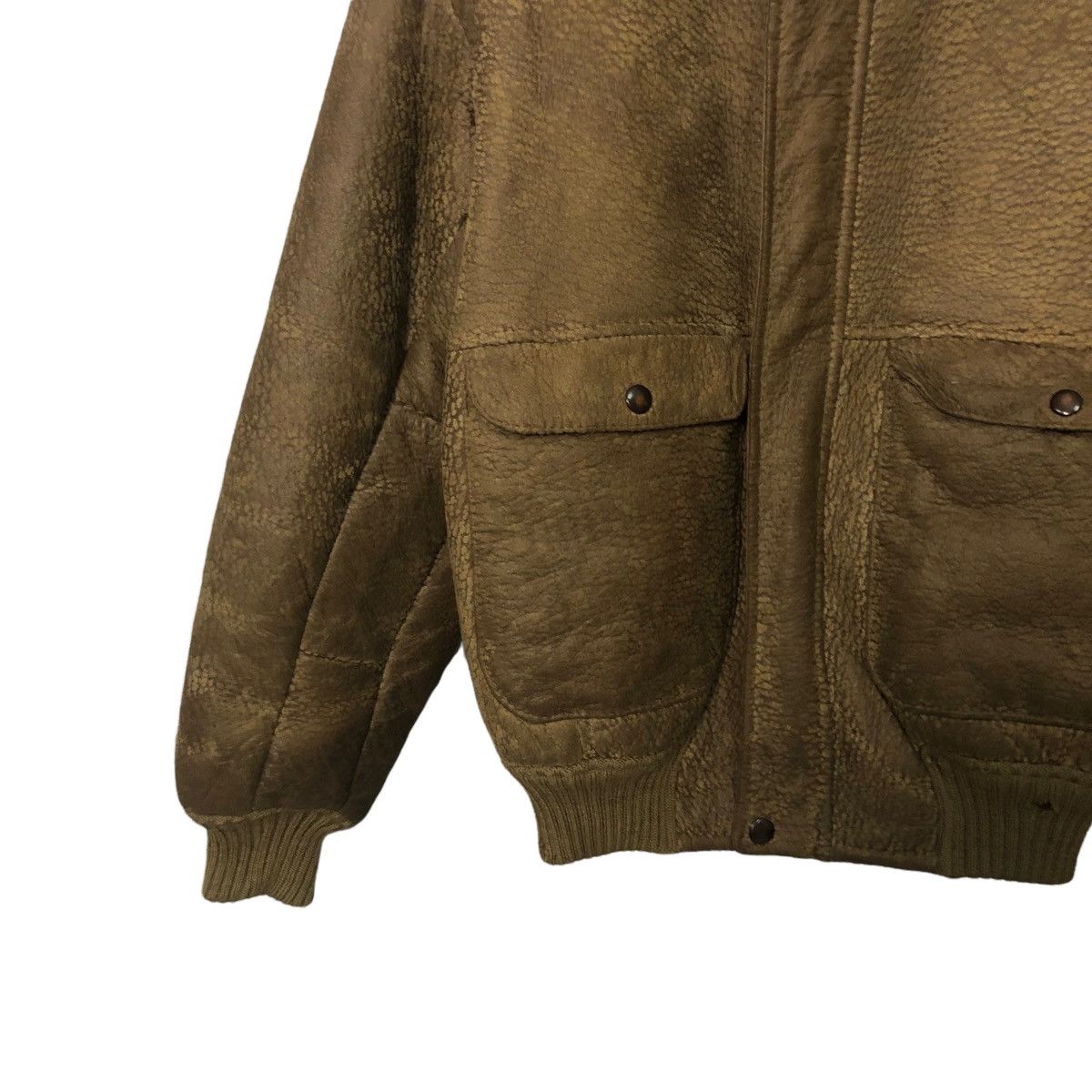Leather Vintage GL Bowron Sheepskin Wool N Suede Made in New Zealand Size US M / EU 48-50 / 2 - 3 Thumbnail