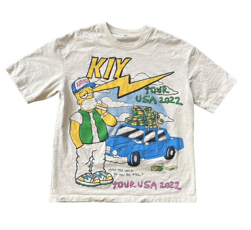 Streetwear Kool Kiy (ByKiy) - Smoking Homer Simpson Shirt | Grailed