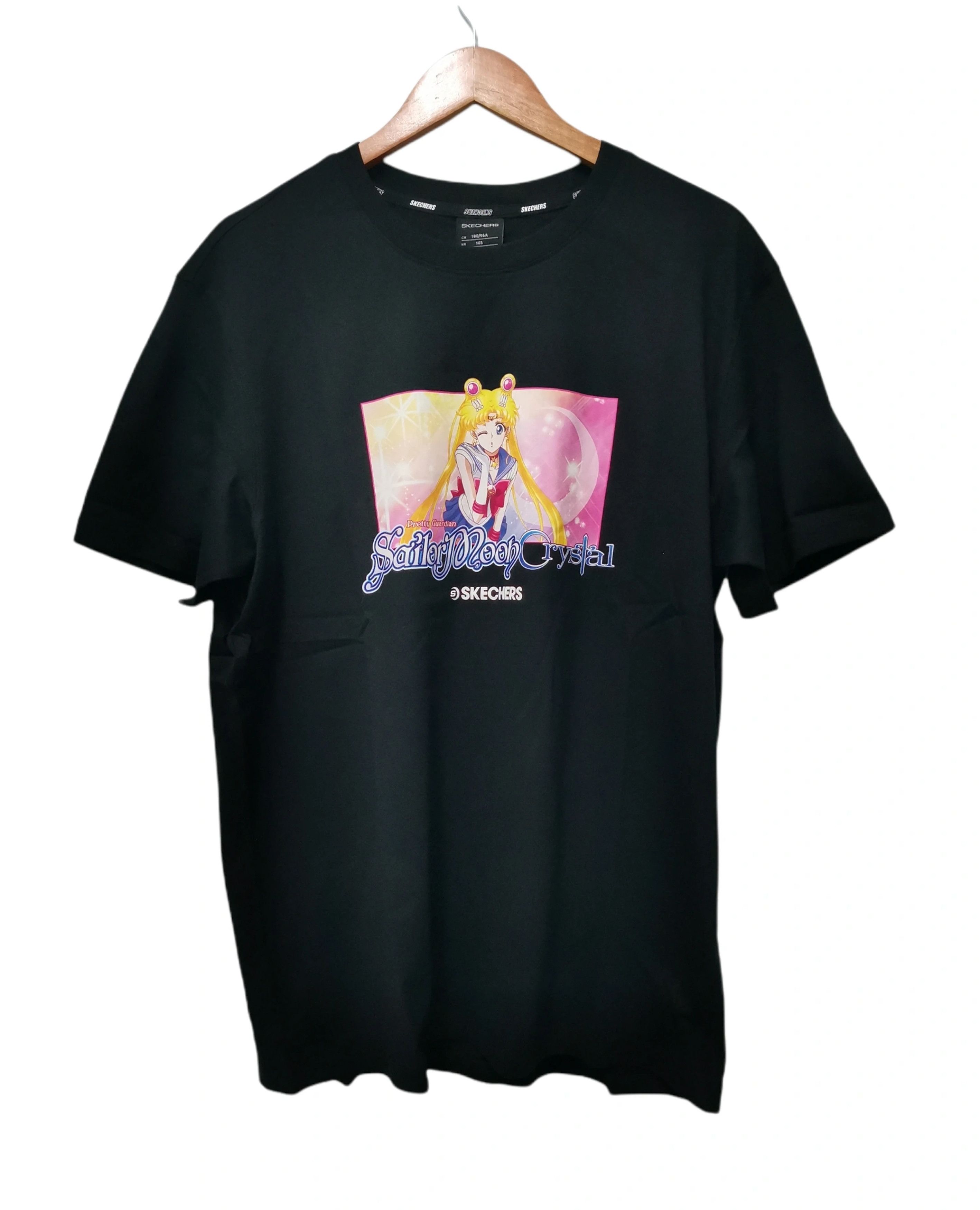 image of Anima x Cartoon Network Skechers Sailor Moon Japan Anime Tee Hookup Akira Devilman in Black (Size X
