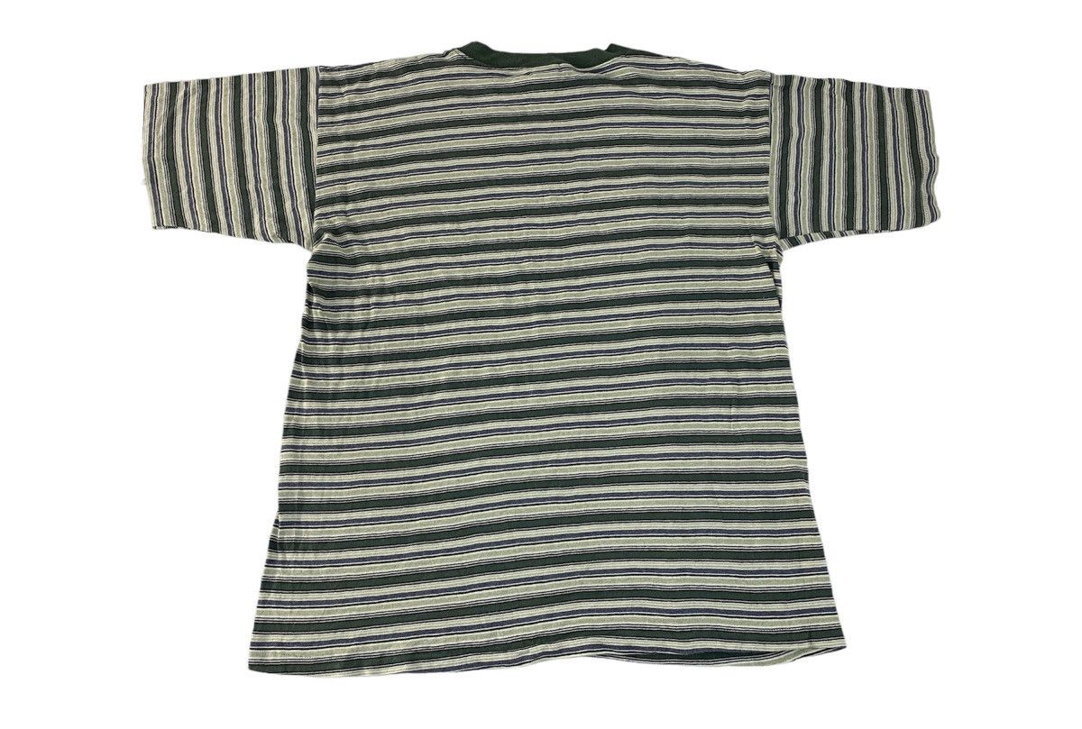 Hang Ten 90s Hang Ten Crewneck Stripes Embroidery Logo Striped Tee Size US L / EU 52-54 / 3 - 6 Thumbnail