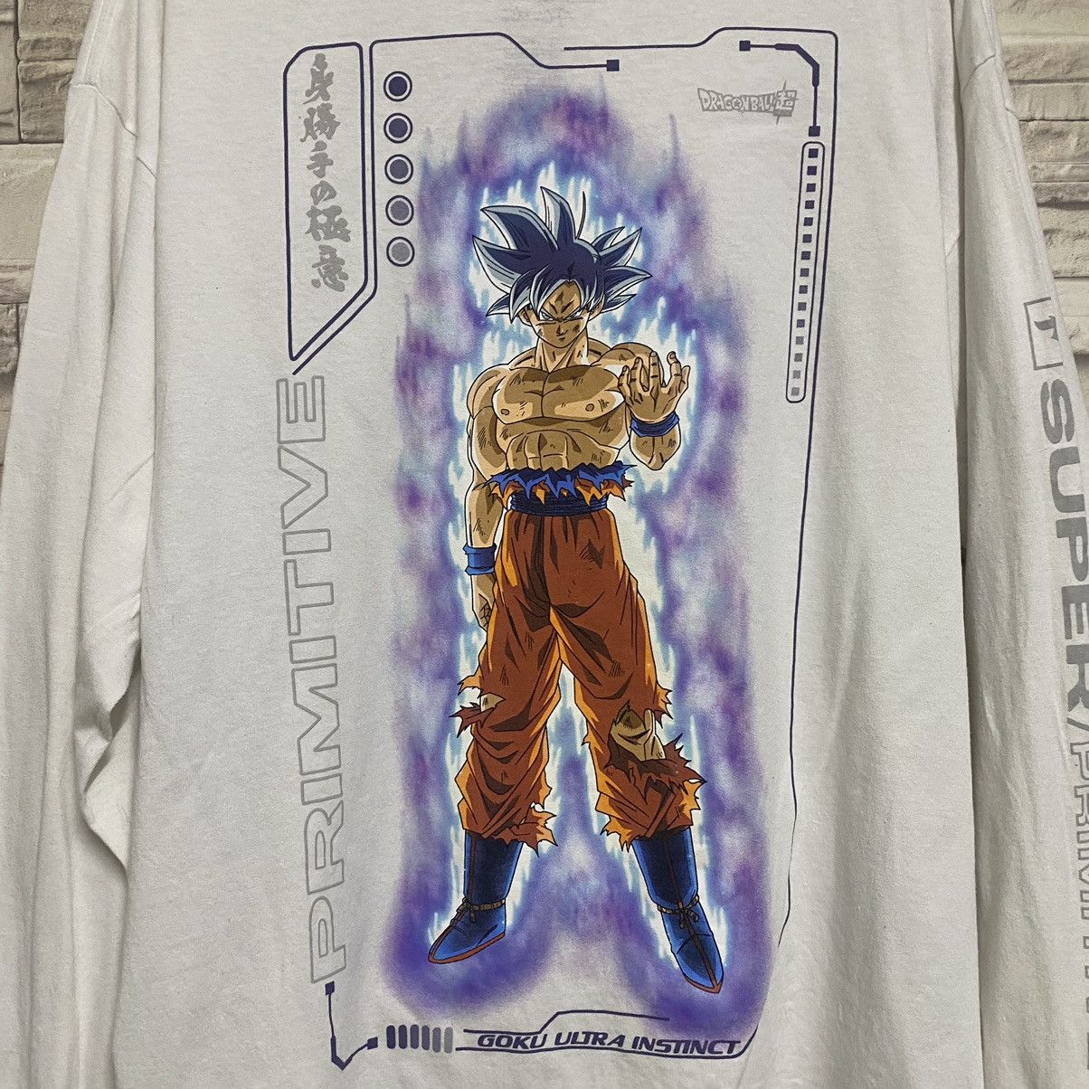 Anime Primitive Dragon Ball Goku Ultra Instinct Size US XL / EU 56 / 4 - 9 Thumbnail