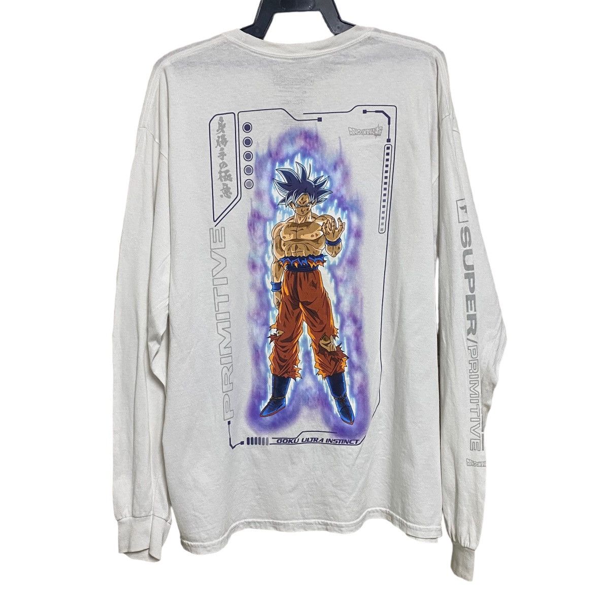 Anime Primitive Dragon Ball Goku Ultra Instinct Size US XL / EU 56 / 4 - 1 Thumbnail