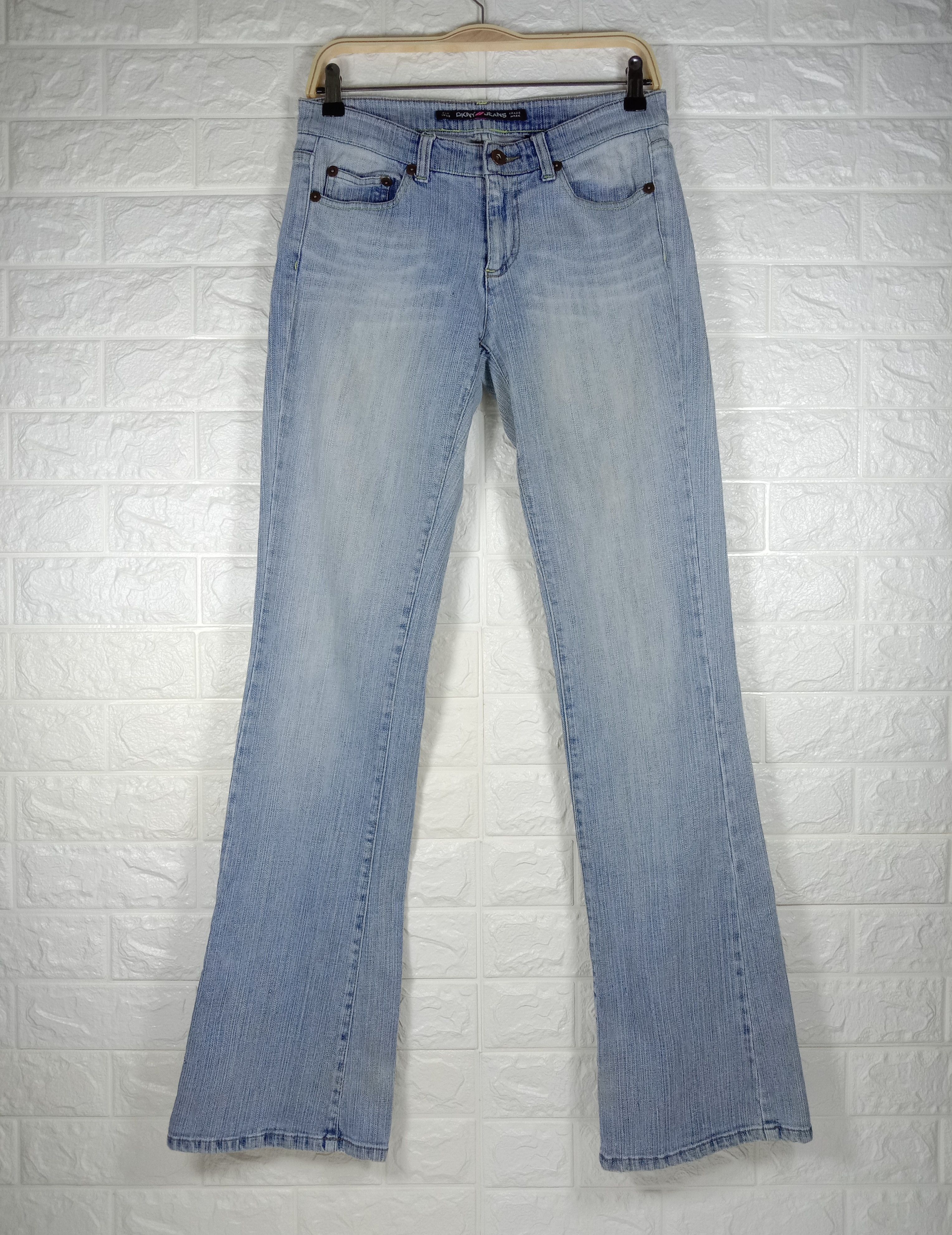 DKNY Flare Jeans Vintage DKNY Light Wash Boot Cut Denim Size 30" / US 8 / IT 44 - 1 Thumbnail