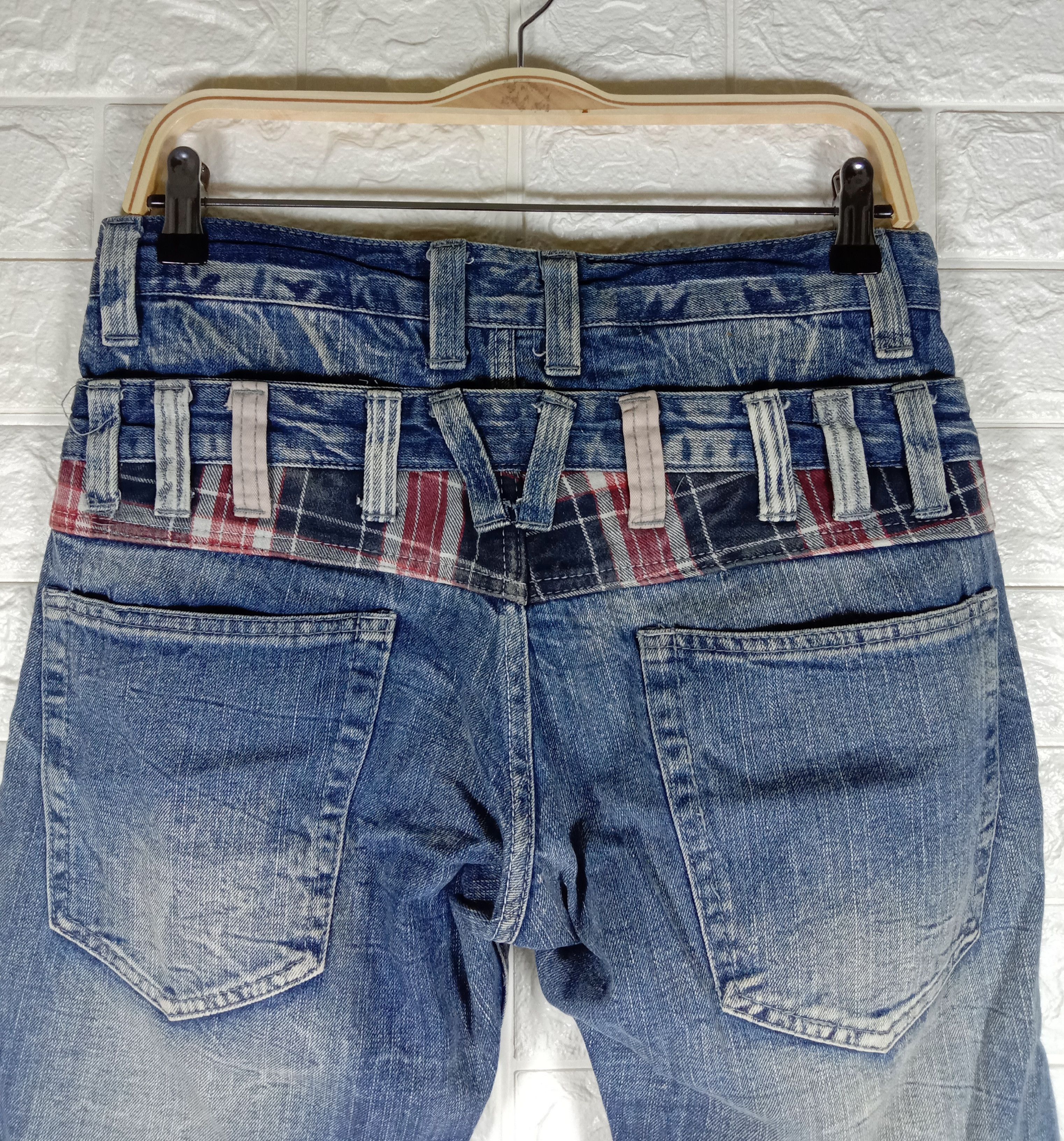 Japanese Brand Japanese Hybrid Jack Serika Dauble Waist Jeans Size US 32 / EU 48 - 10 Thumbnail